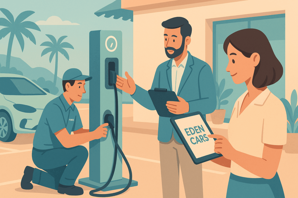Installation borne électrique à Cagnes-sur-Mer pour pros: solutions IRVE sur-mesure, conformes 2025, pour entreprises, commerces et restaurants.